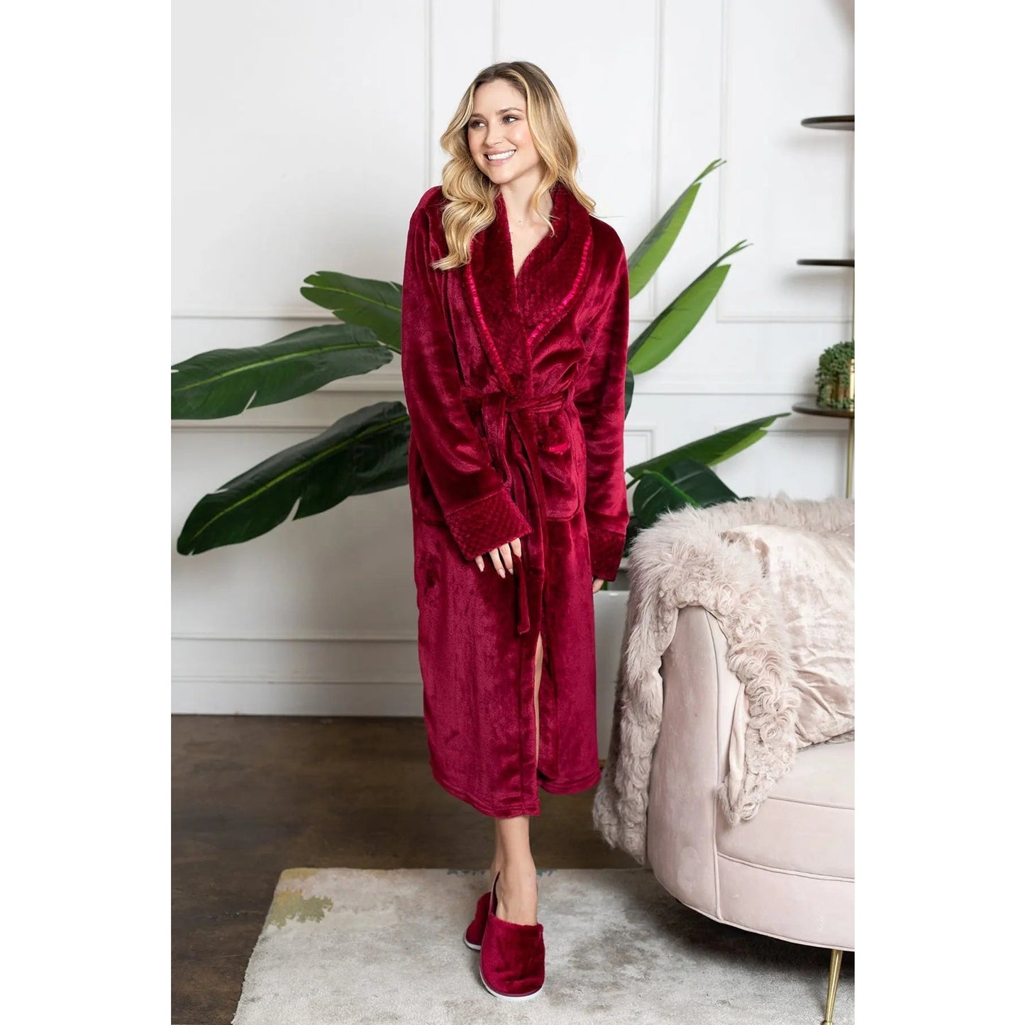Women's Ultra Soft Plush Bathrobe