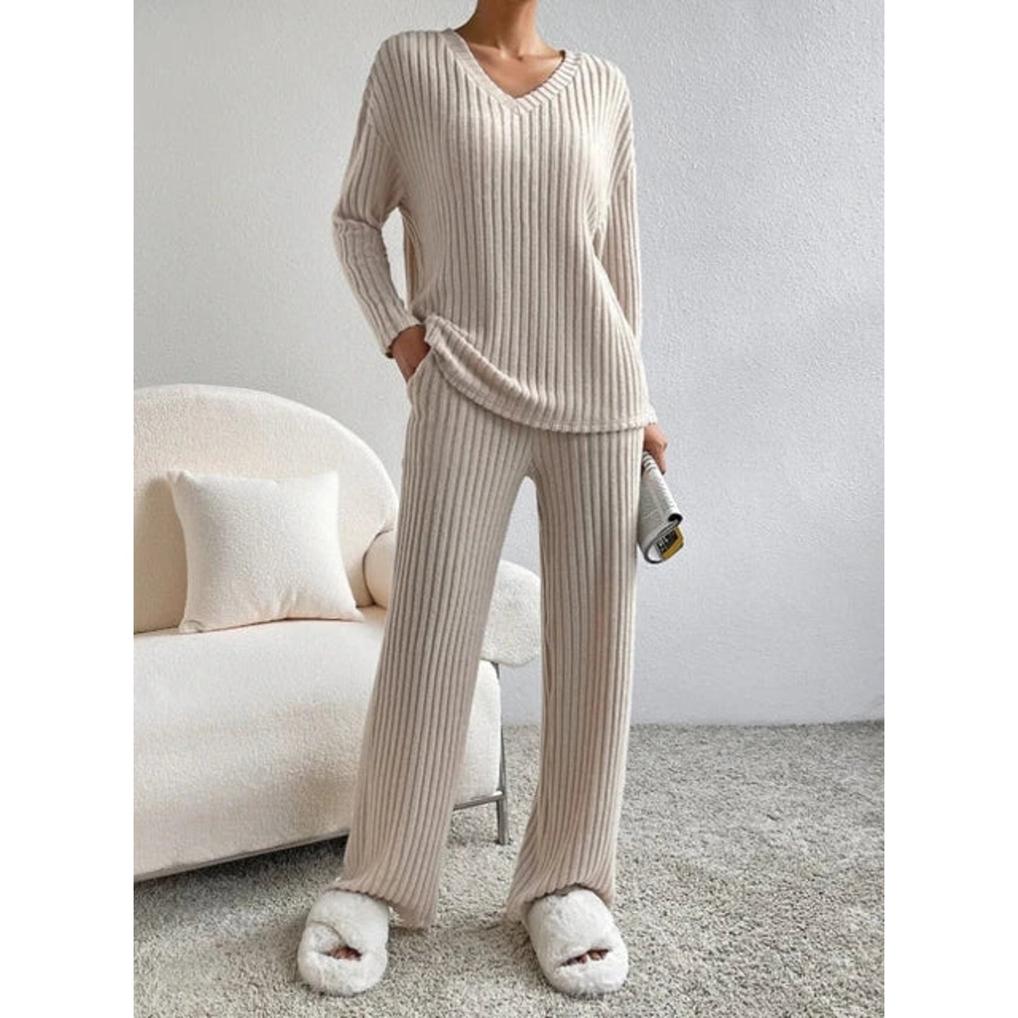 Casual 2-Piece Loungewear Set