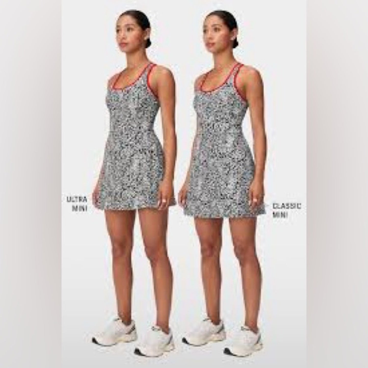 Fabletics Mini Dress in Heated Red Leopard size Small NWT