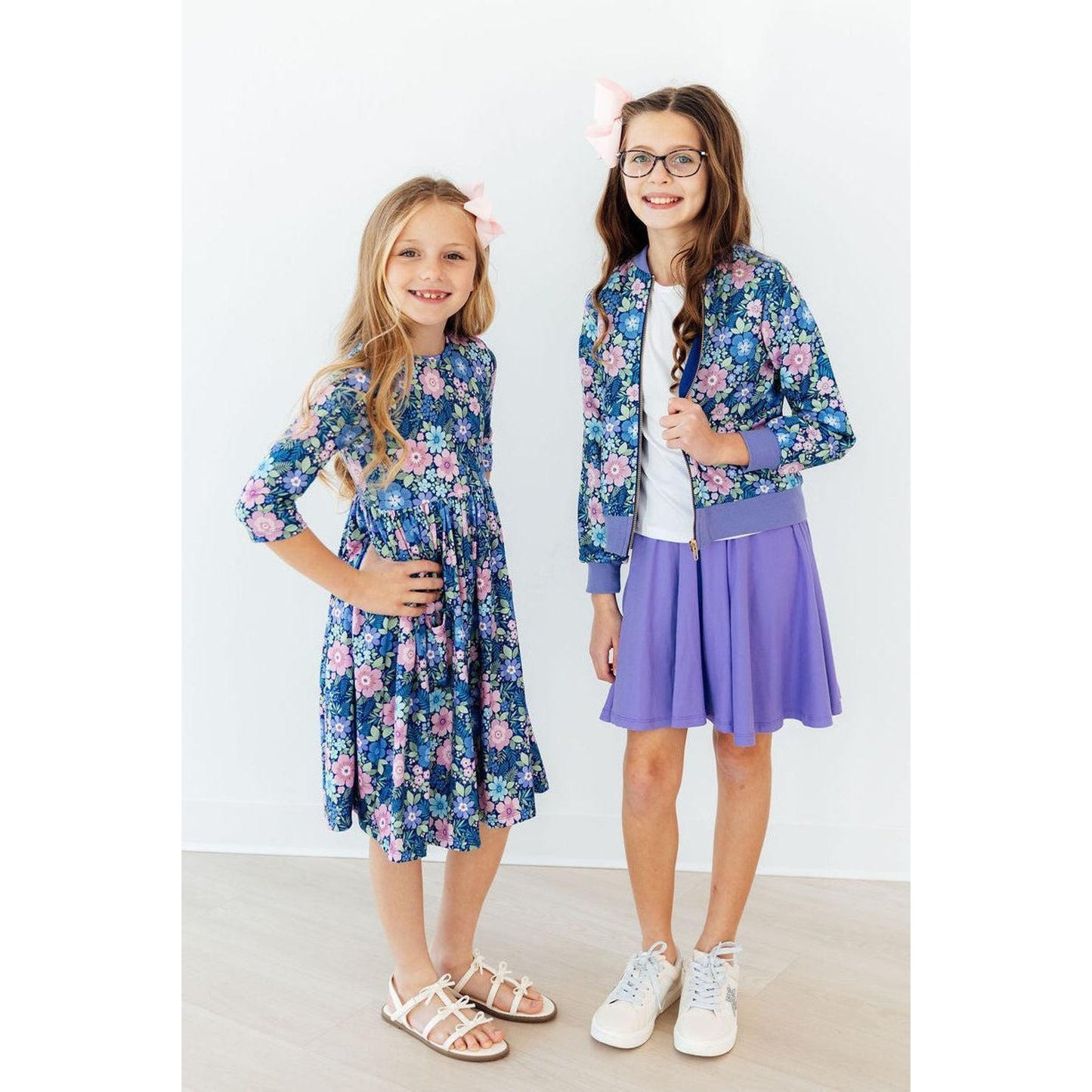 Whimsy 3/4 Sleeve Pocket Twirl Dress