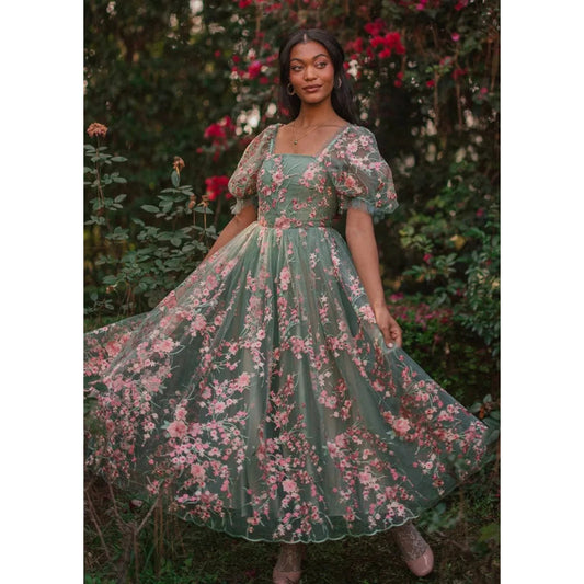 Blushing Meadow Dress