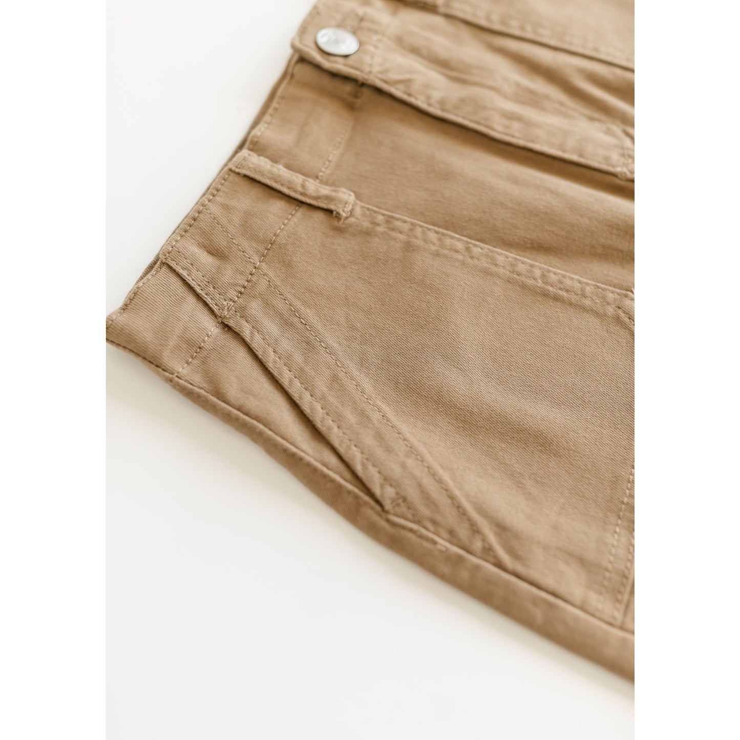 Erica Cotton Twill Midi Skirt