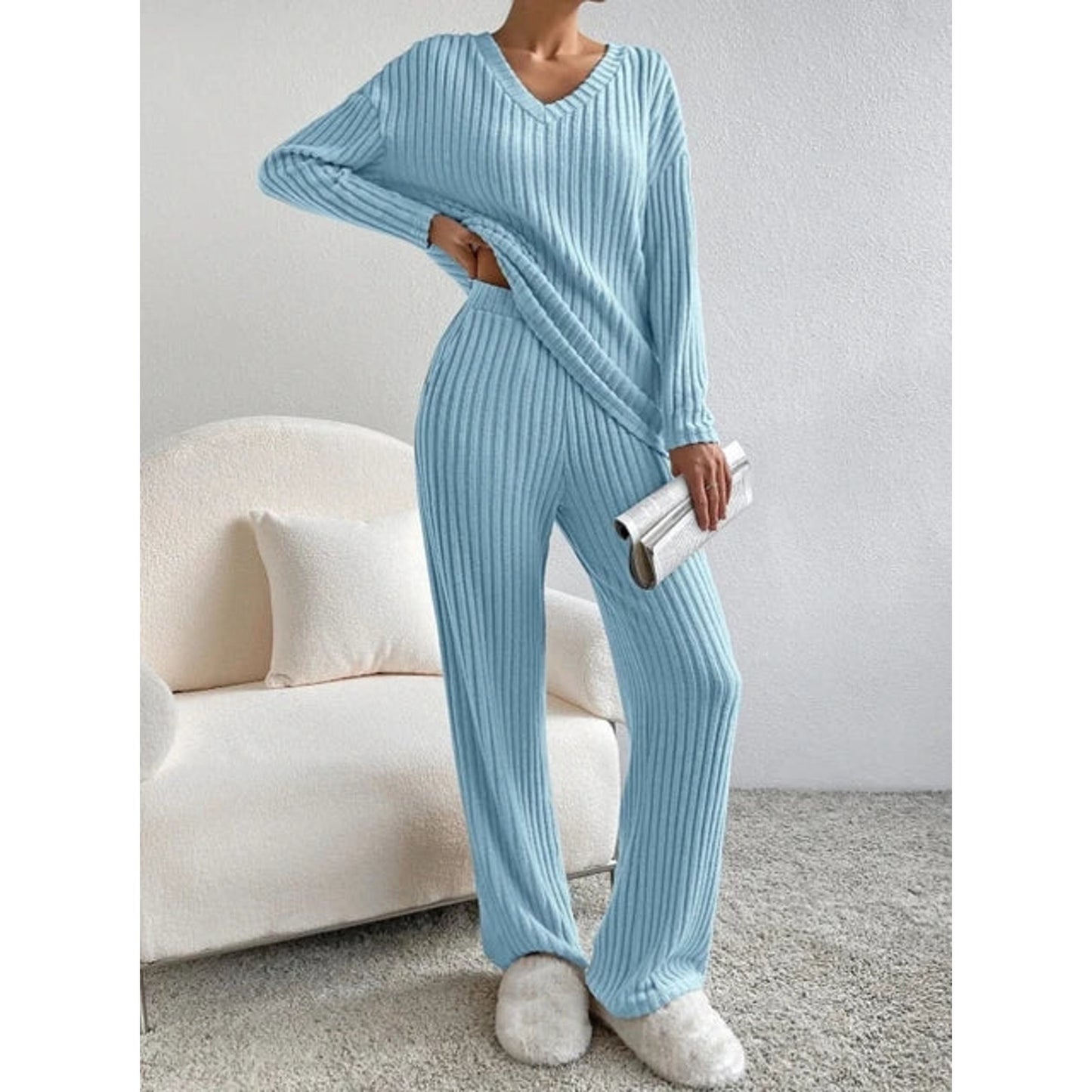 Casual 2-Piece Loungewear Set