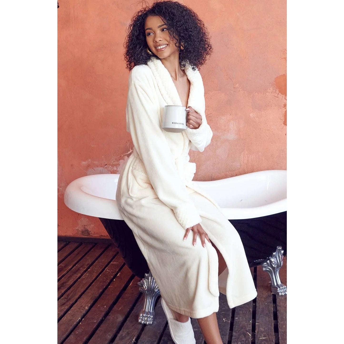Women's Ultra Soft Plush Bathrobe