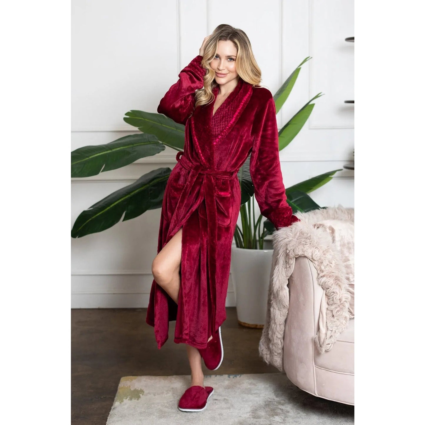 Women's Ultra Soft Plush Bathrobe