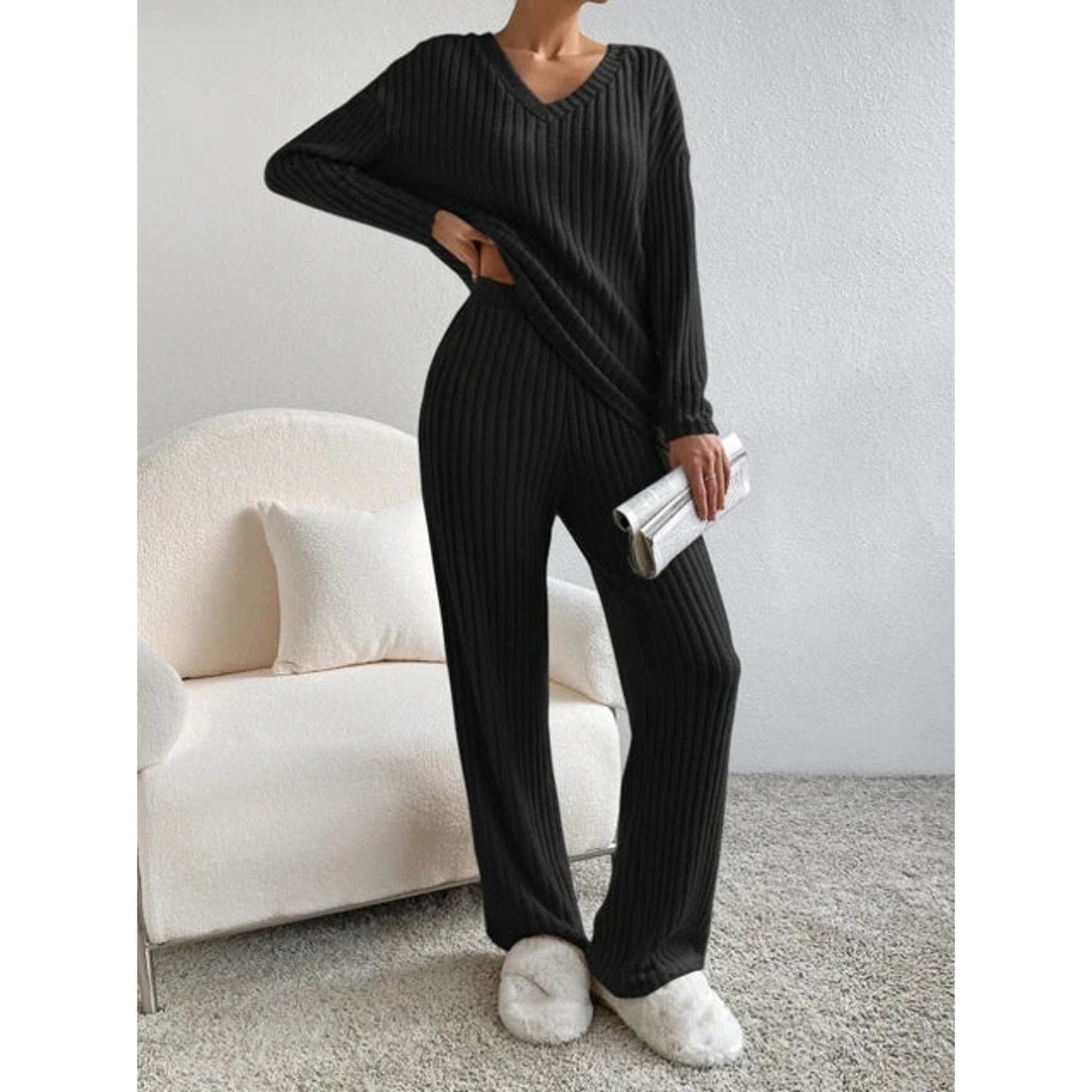 Casual 2-Piece Loungewear Set