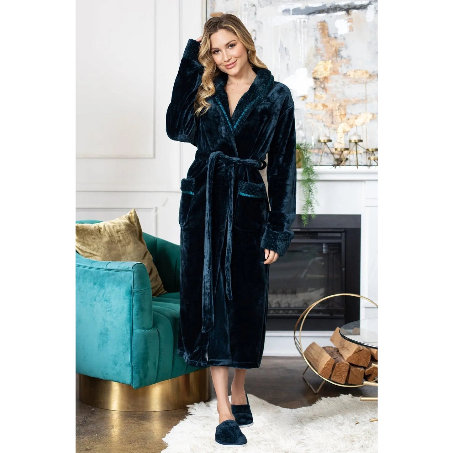 Women's Ultra Soft Plush Bathrobe